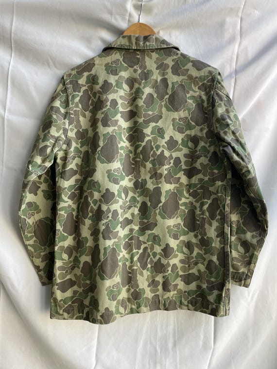 WWII US Army M-43 Duck Hunter Camo HBT Reproduction Jacket Size M