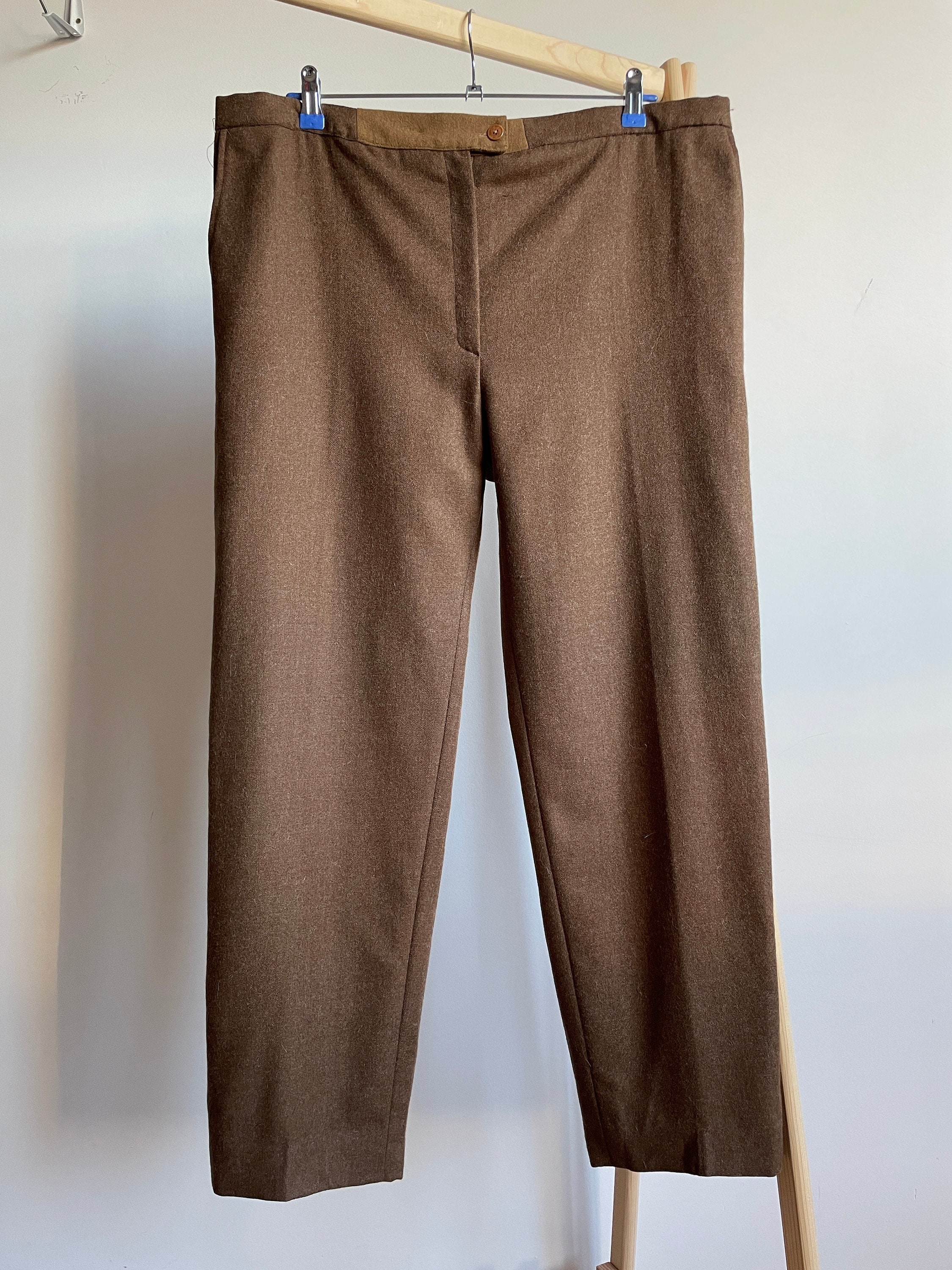 Pantalon Carl - Tweed Rouille - Laine - Octobre Éditions