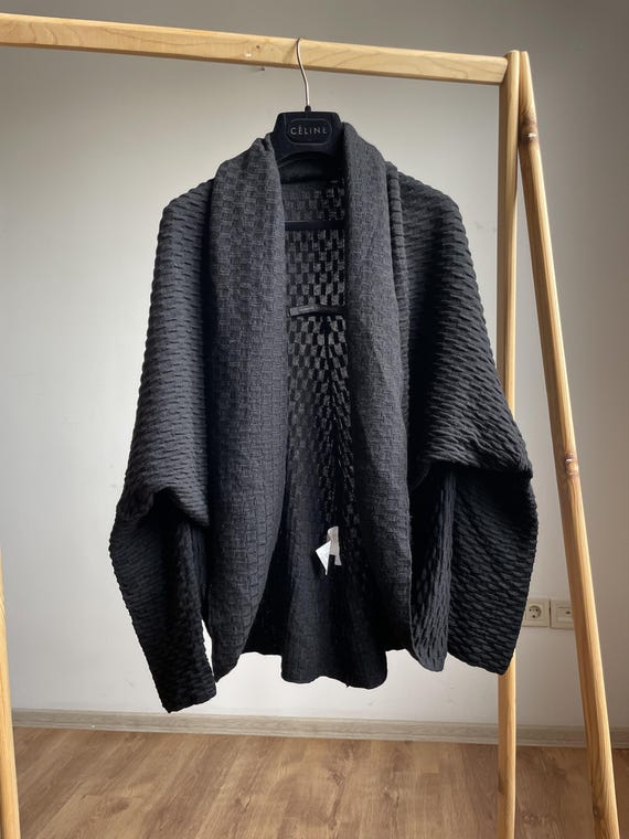 Elemente Clemente Wool Circle Open Cardigan Size 1 - image 1