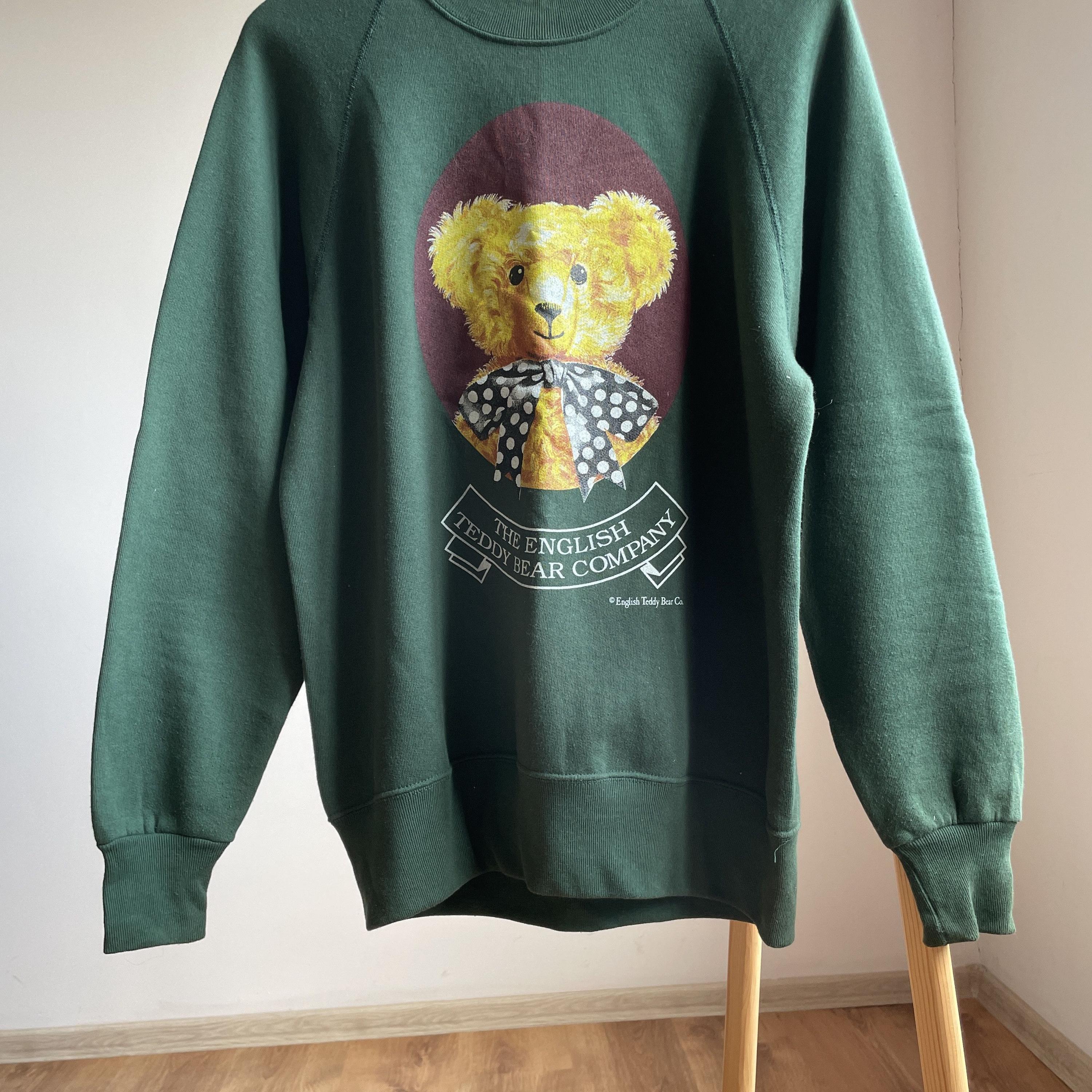 The English Teddy Bear Company Vintage 90's Sweatshirt Size L - Etsy