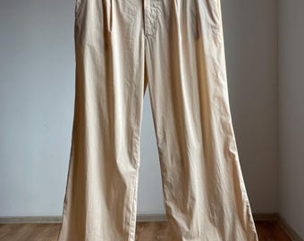 Uniqlo Jil Sander +J Womens Lighweight Wide Leg Trousers Size 27