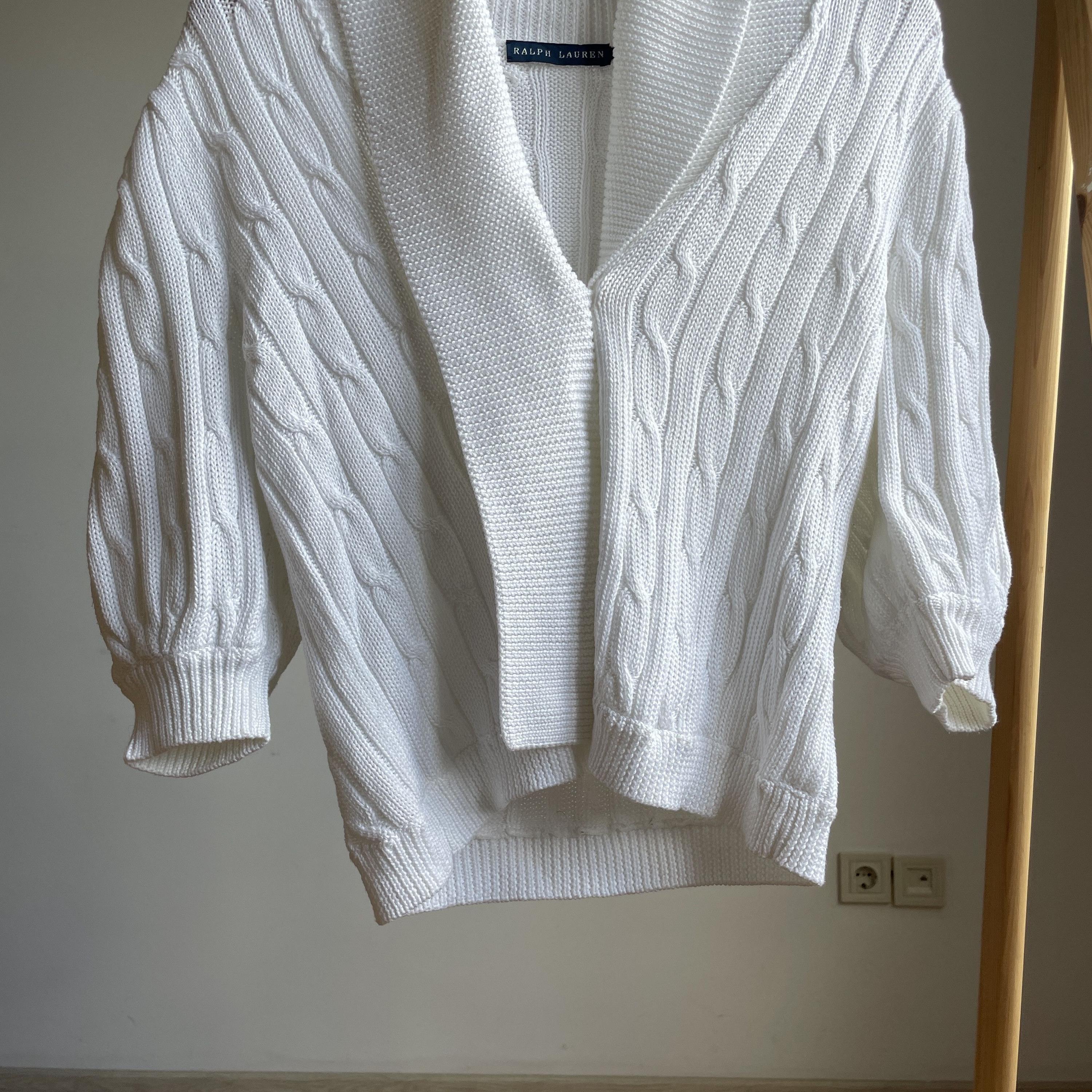 Polo Ralph Lauren Womens Cable Knit Pima Cotton Cardigan Size S - Etsy