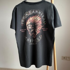 Iron Cannibal Choppers Vintage 2001 T-Shirt Size M