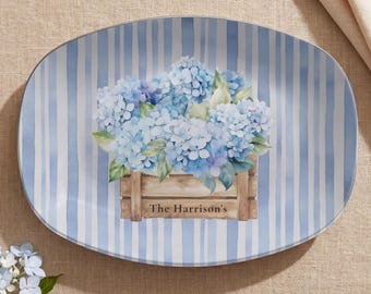Personalized Serving Platter Unbreakable 10x14 Oval Dish Wedding Gift Housewarming Hostess Bridal ShowerCustom Family Name Plate