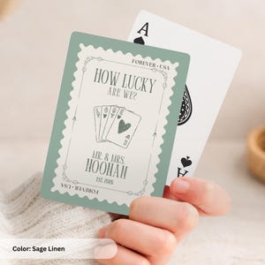 Versatile Gift Option Personalized Playing Cards Custom Design Deck Premium Quality Collection Standard Size Cards Elegant Acrylic Box Complete Card Set Wedding Favor Choice Anniversary Present Idea Retirement Gift Option Family Reunion