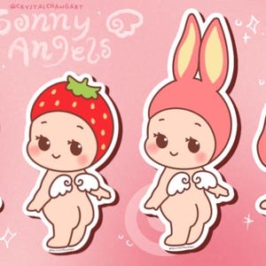 Sonny Angels Die Cut Sticker | Waterproof | Holographic