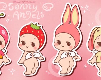 Sonny Angels Die Cut Sticker | Waterproof | Holographic