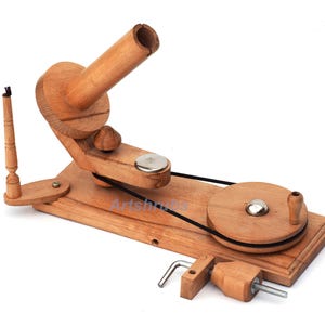 Beach Wooden Yarn Winder | Large Wooden Yarn Winder for Knitting Crocheting Heavy Duty Natural Ball Winder | Perfect Knitter&#39;s Gifts