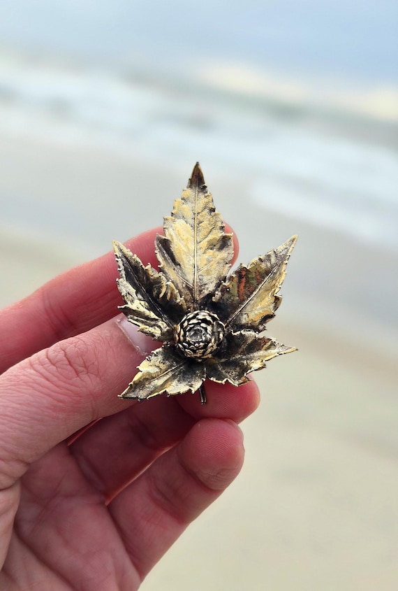 ヴィンテージデンマーク 925シルバー FLORA DANICA ブローチ 北欧