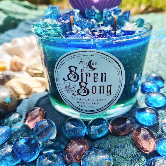 Siren Song - Bookish Candle, Mermaid Theme