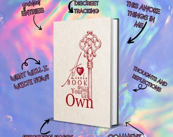 Rastreador de Fanfics | Livro compacto de capa dura para fácil transporte | Caderno/Diário de Fanfics