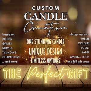 Custom Candle Creation - Filme, Bücher, TV, Charaktere, Spiele