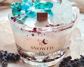 Vela perfumada con tropos de fanfic "Nevado"