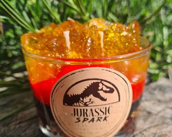 Jurassic Park Inspired Nostalgia Candle