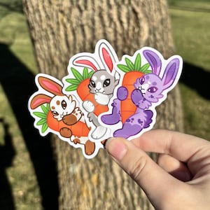 Bunny Rabbit Vinyl Sticker