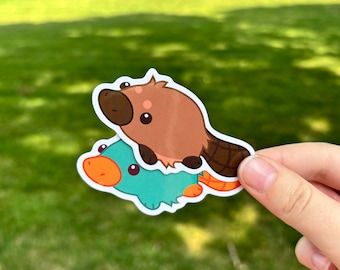 Schnabeltier Vinyl Sticker