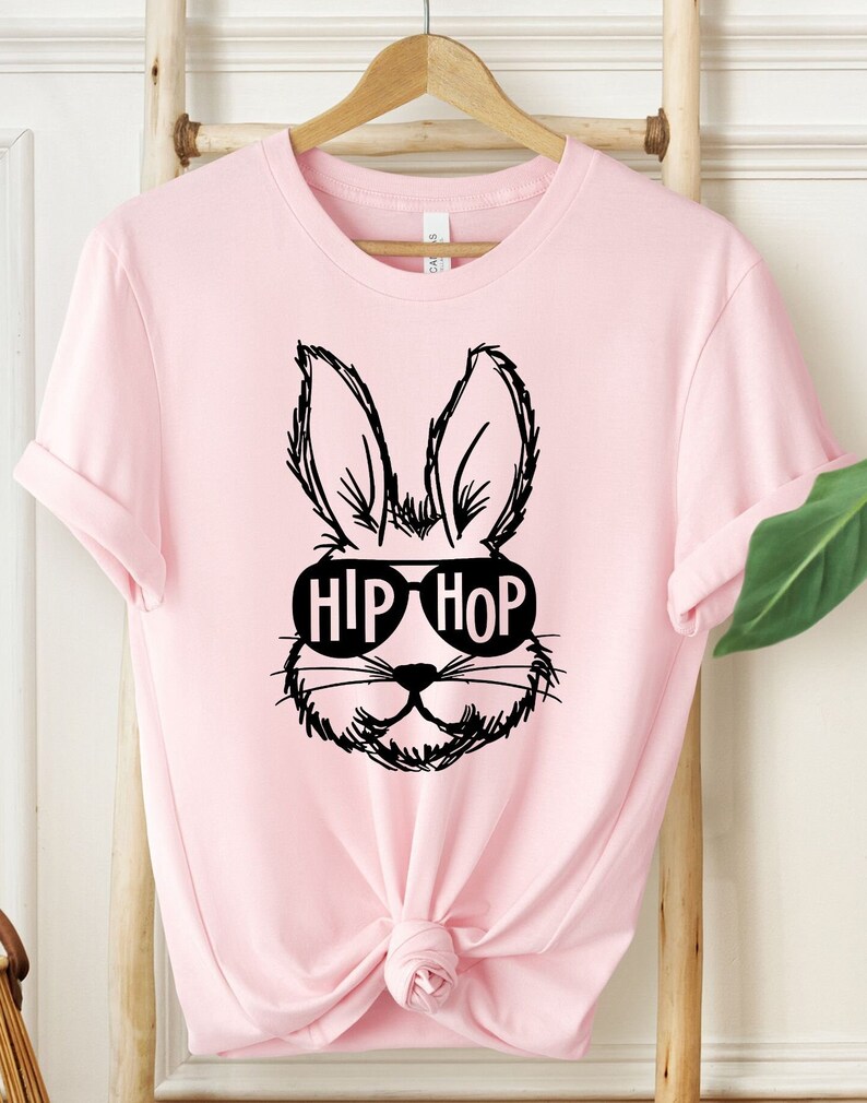 Easter Bunny Hip Hop Shirt, Hip Hop Shirt, Funny Bunny Tee, Matching
