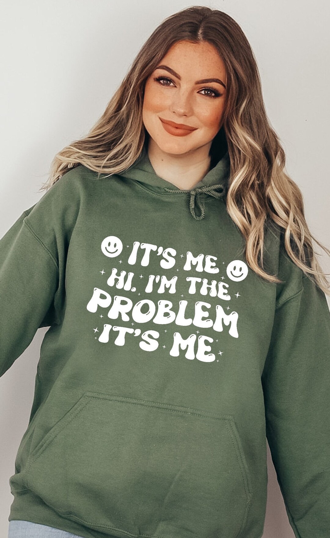 It's Me Hi I'm the Problem It's Me Hoodie Funny Etsy