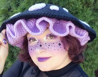 Mushy Hat Crochet Pattern - ADULT Size