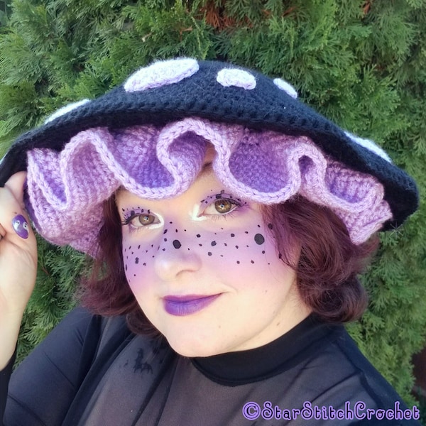 Mushy Hat Crochet Pattern - ADULT Size