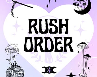 RUSH ORDER - For Mushy Hats ONLY