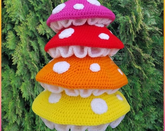 Baby Mushy Hat Crochet Pattern (4-Sizes)