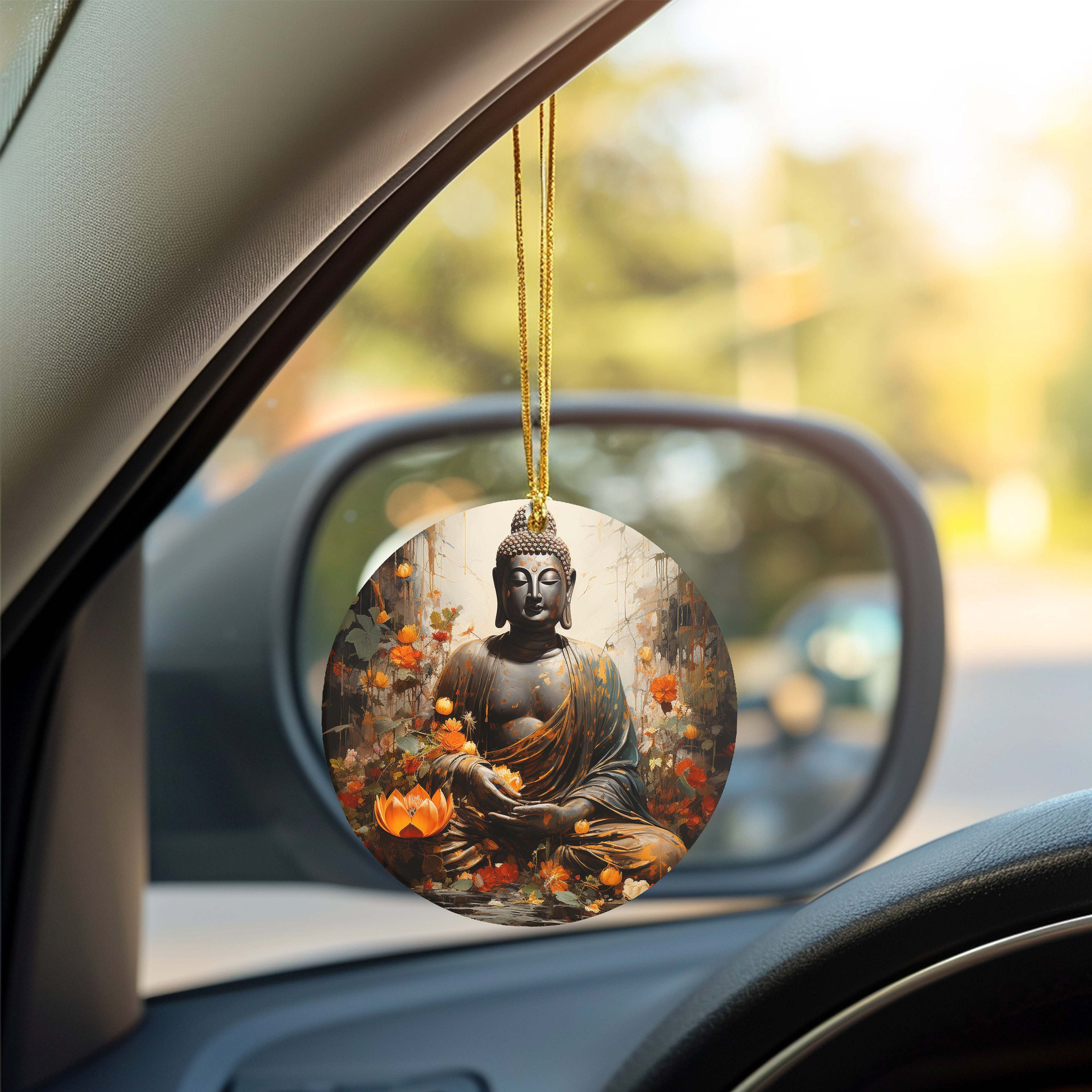 Buddha Car Charm 