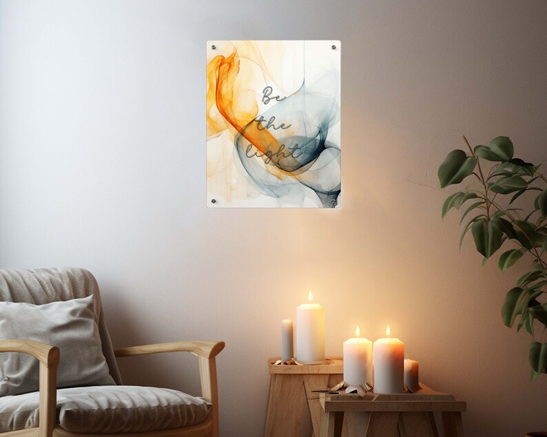 Zen Gifts, Zen Quote Acrylic Acrylic Wall Art Printing Wall Art