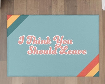 I Think You Should Leave Area Rug: ITYSL Fan Gift
