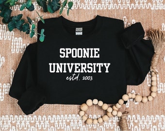 Spoonie University Sweatshirt, Spoonie Sweatshirts, dysautonomia swearshirt, chronic illness apparel