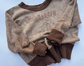 Rare 1950's Lone Ranger Sweatshirt | Norwich | XXS-XS