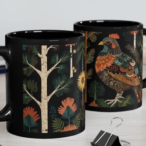 Grouse Mug, Bird Mug, Bird Name Mug, Grouse Lover, bird watcher gift, birding, bird gifts, gifts with grouse