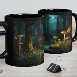 Enchanted Forest Mug | Whimsical Fairy Tale Art | Mystical Nature-Inspired Drinkware