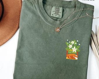 Spam Tocino Shirt | Filipino Food Tee | Tropical Floral Spam Design | Filipino Pride | Funny Filipino Vibes