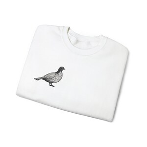 Grouse Crewneck Sweatshirt, Bird Sweatshirt, Simple Grouse Sweatshirt, Bird Lover Gift, Grouse Gift, Grouse Lover, Clothing with Grouse