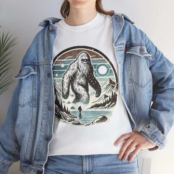 Yeti T-Shirt | Mythical Yeti Creature Design | Fun Cryptid Shirt for Adventure Lovers | Unique Sasquatch Shirt
