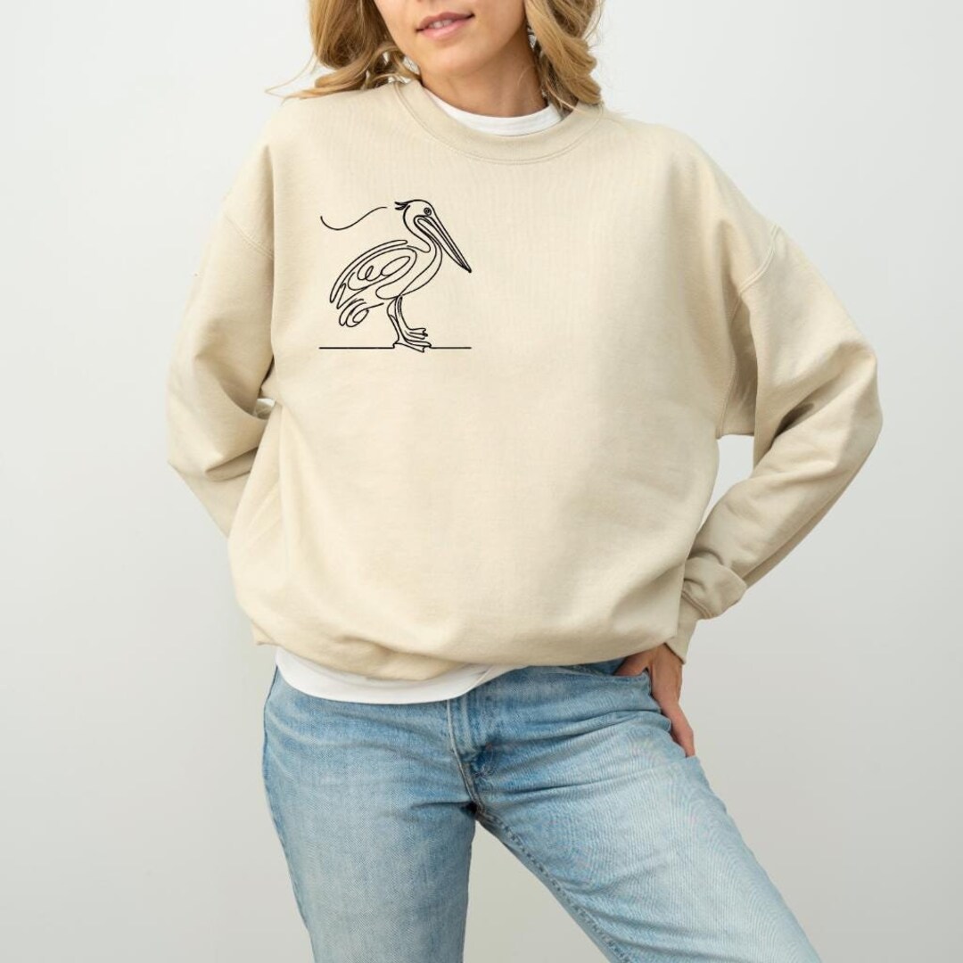 Pelican All Over Zipped Sweatshirt
