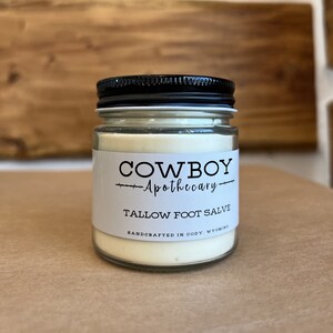 Onguent suif pour les pieds, crème cicatrisante pour les pieds, suif de bœuf nourri à l'herbe