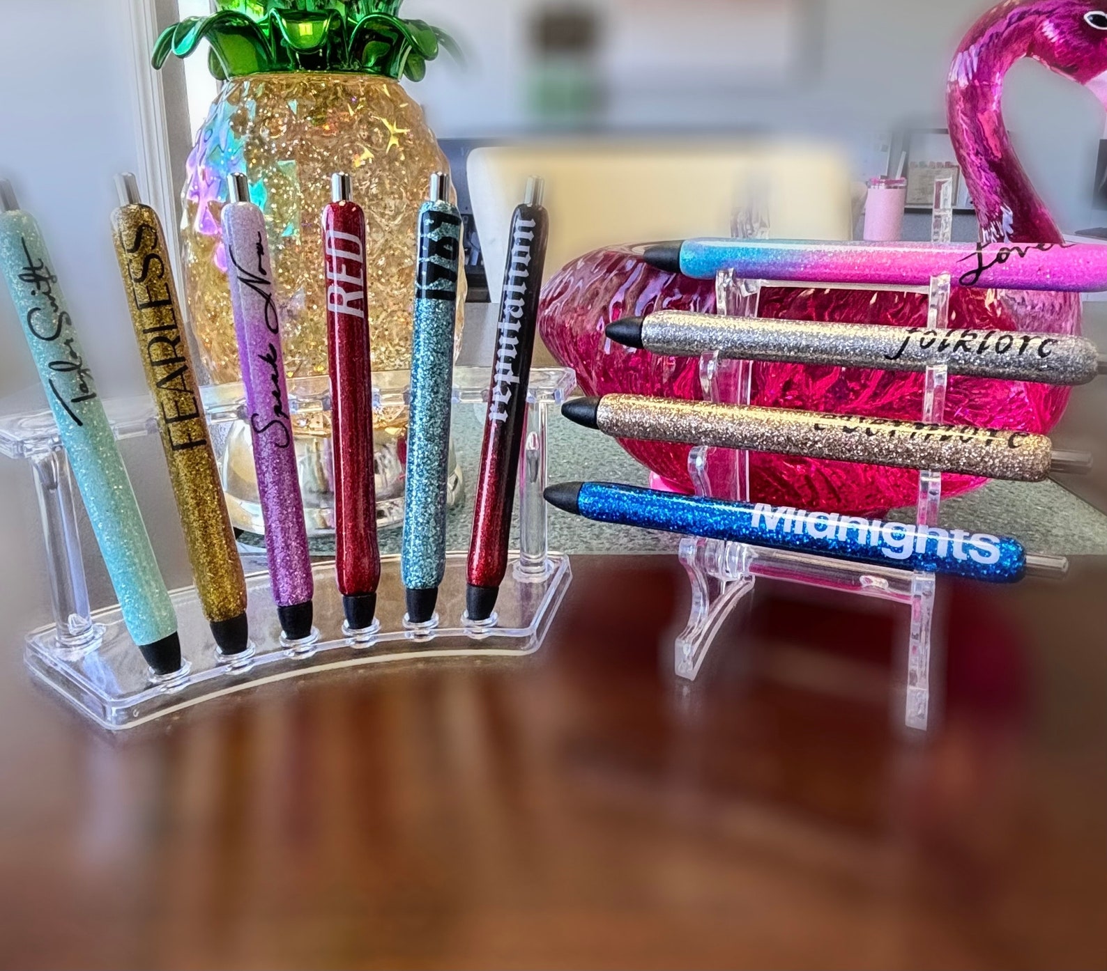 Taylor Swift Pens Album Eras Inspired Pens Inkjoy Glitter Etsy Canada
