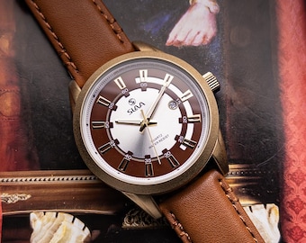 Wrist mens Limited watches Slava Aviation. Casual watches. Custom watch. gift for him. best man gift. Air Force  watches. Classic watch.