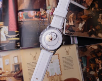 Vintage mens watches Raketa Copernicus "White pearl". rare mens watches Raketa Kopernik. gift for men. mens watch. Moon watch. mens gift