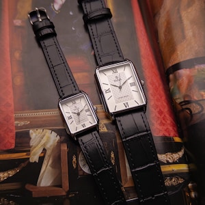Valentine&#39;s Day Gift paired watches Slava Tank. Gift for him and her. A gift for lovers. A gift for a couple. wrist watch. anniversary gift