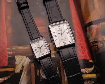 Valentine's Day Gift paired watches Slava Tank. Gift for him and her. A gift for lovers. A gift for a couple. wrist watch. anniversary gift