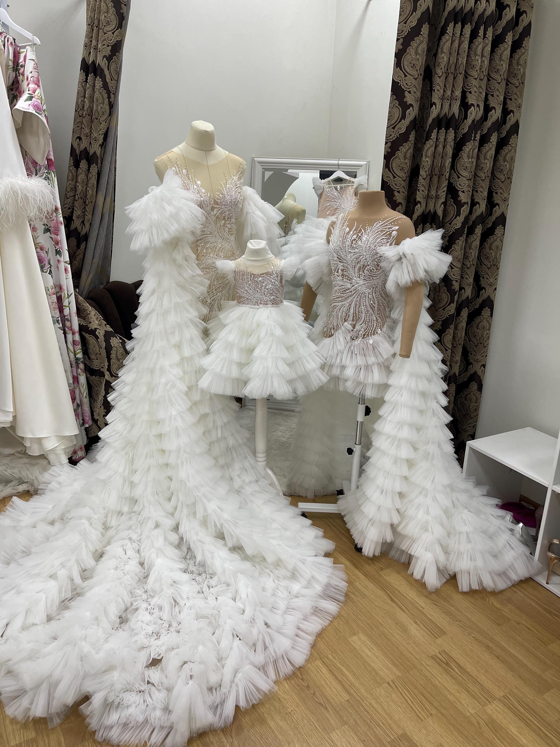 Ethereal Sheer Embroidered Dress With Cape, Mini Prom Dress, Lacing ...