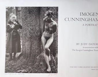 Signed Judy Dater Poster 1979 – Imogen Cunningham Yosemite Exhibition Print