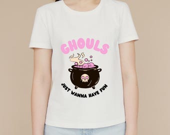 Ghouls Just Wanna Have Fun - Cricut PNG File for Spooky Crafts