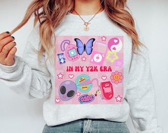 Y2K Era Colorful Collage PNG - Retro 2000s Cricut Cut File