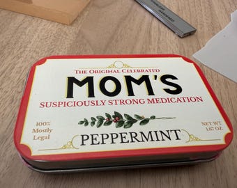 Personalized Pill Case, Funny Gag Gift Tin, Custom Name Vintage Apothecary Box, Optional 7 Day Pill Organizer Insert
