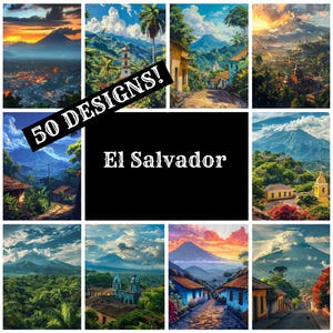 Papier do dziennika El Salvador, Papier do druku El Salvador, Materiały do dziennika Vintage, Wkładki do dziennika