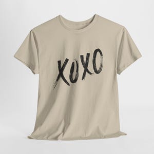 a t - shirt with the word oxox printed on it